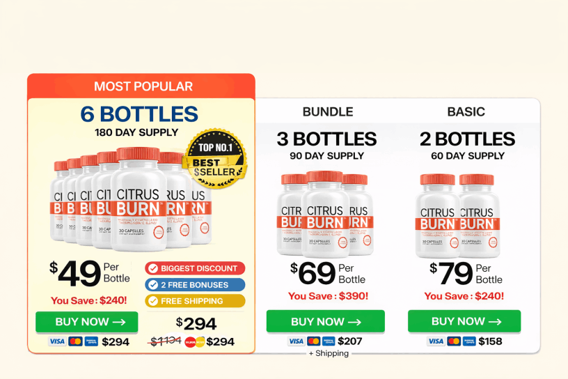 citrusburn-pricing-table